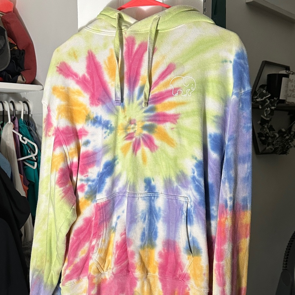 Ivory Ella Multicolor Tie-Dye Sweatshirt